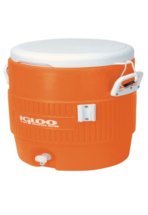 Cooler Termo Con Dispensador Naranjo 5 Galones / 19 Litros-1
