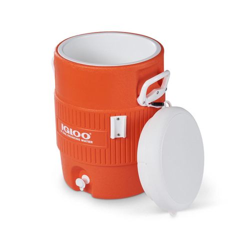 Cooler Termo Con Dispensador Naranjo 5 Galones / 19 Litros-3