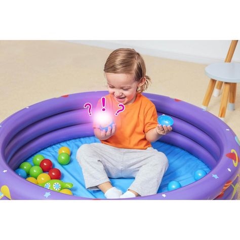 Piscina Inflable con Pelotas Intergalactic 102X25Cms Bestway-7