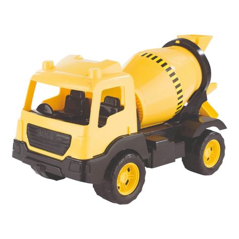 Camión Mezclador Amarillo 42x23x19 Cms Dolu-0