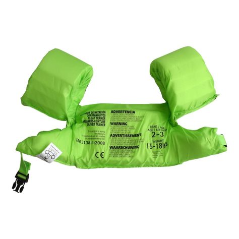 Flotador con Alitas Verde Para Niños 2-3 años Gamepower-1