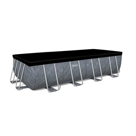 Piscina Bestway Rectangular C/Filtro Gris 5.49MX2.74MX1.22M-2