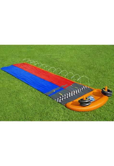 Deslizador Doble 4.88M Con Juego De Aros Inflables Bestway-3