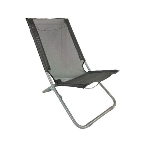 Silla Playera Gray Beach Gris 88x54x47cm North Pak-0
