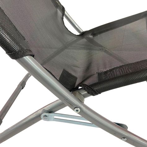 Silla Playera Gray Beach Gris 88x54x47cm North Pak-6
