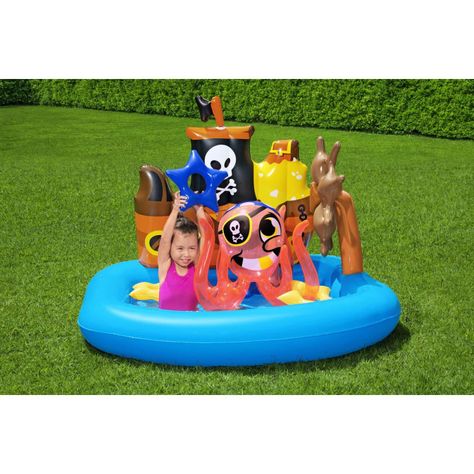Piscina y juegos Inflable Pirata 1.40X1.30X 1.04 Bestway-6