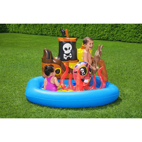 Piscina y juegos Inflable Pirata 1.40X1.30X 1.04 Bestway-7