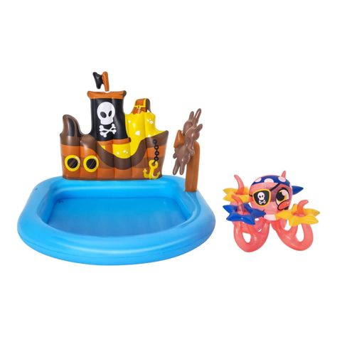 Piscina y juegos Inflable Pirata 1.40X1.30X 1.04 Bestway-9