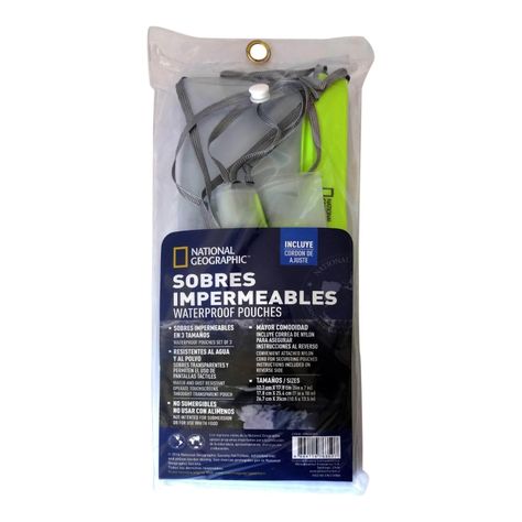 Set De Sobres Impermeables National Geographic-1