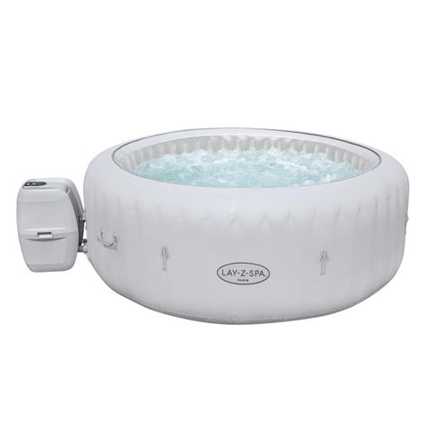Hot Tub Spa Jacuzzi Inflable Paris 6 Personas Bestway 806 L-0