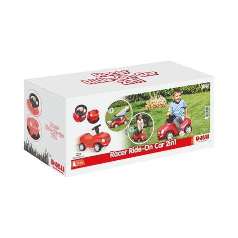 Correpasillo Andador Auto Carrera Rojo 60x42x49 Cms Dolu-1