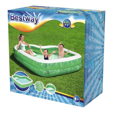 Piscina Inflable Bestway Tropical 2.31MX2.31MX51Cm-1