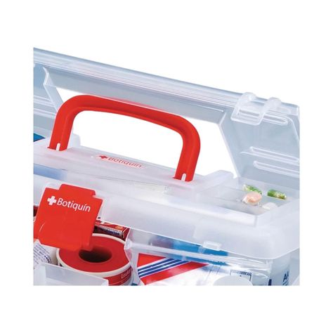 Caja Organizadora Botiquin Transparente 30x16x13 cms Rimax-3