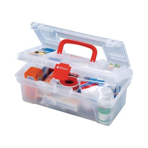 Caja Organizadora Botiquin Transparente 30x16x13 cms Rimax-4