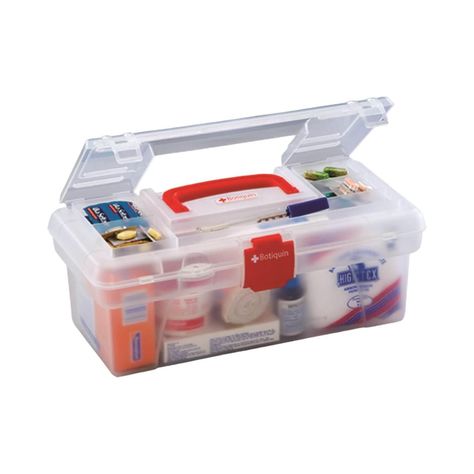 Caja Organizadora Botiquin Transparente 30x16x13 cms Rimax-5