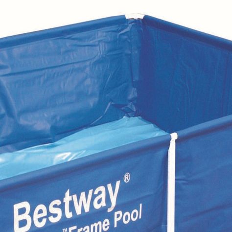 Piscina Bestway Rectangular para niños 2.28MX1.59MX42Cm Azul-1