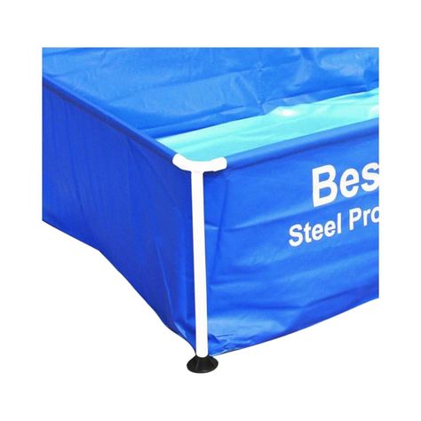 Piscina Bestway Rectangular para niños 2.28MX1.59MX42Cm Azul-2