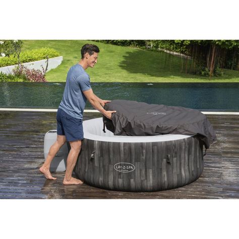 Hot Tub Spa Jacuzzi Inflable Bahamas 4 Personas Bestway-7
