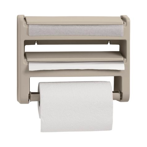 Dispensador Portarrollo Triple Taupe Rimax-0