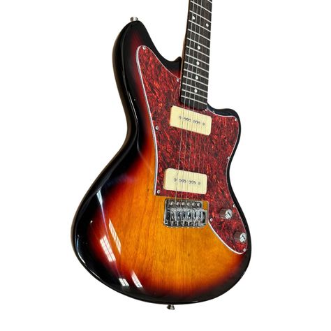 Guitarra eléctrica tipo Jaguar marca Euro-1