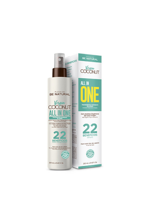 All in One 22 Beneficios Virgin Coconut  Be Natural 250ml-0