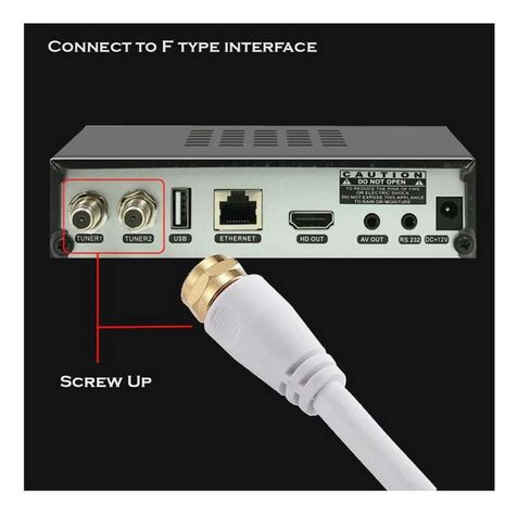 Cable Coaxial Tv Cable Vhs Dvd Led Lcd Dvr Decodificador Plasma-5