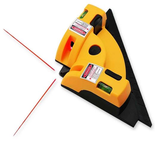 Nivel Escuadra Laser Nivelador Regla 90 Angulo Recto Esquina-2