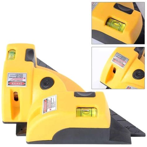 Nivel Escuadra Laser Nivelador Regla 90 Angulo Recto Esquina-4