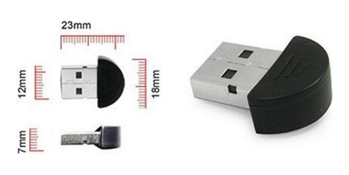 Adaptador Usb Bluetooth Mini Nano P/ Celular, Teclado, Mouse-5