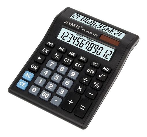Calculadora Doble Pantalla Lcd A Pila Comercio Negocio Otros-3