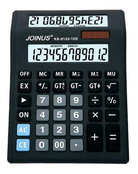 Calculadora Doble Pantalla Lcd A Pila Comercio Negocio Otros-6