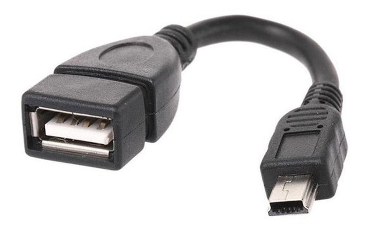 Cable Adaptador Otg Mini Usb V3 Para Radio Auto Chery Tiggo Fulwin Hyundai Accent Jac-1