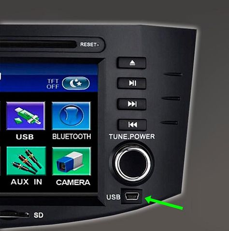 Cable Adaptador Otg Mini Usb V3 Para Radio Auto Chery Tiggo Fulwin Hyundai Accent Jac-2