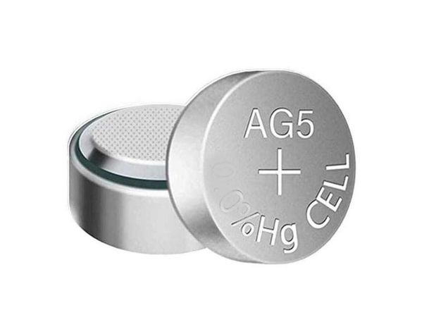 10x Pila Batería De Boton Reloj Calculadora AG5 LR754 LR48 393A-3