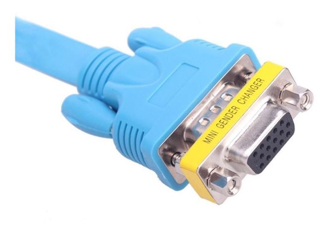 Copla Adaptador Vga Hembra Hembra Db15 Alargador Extension Cambiador de Genero-1