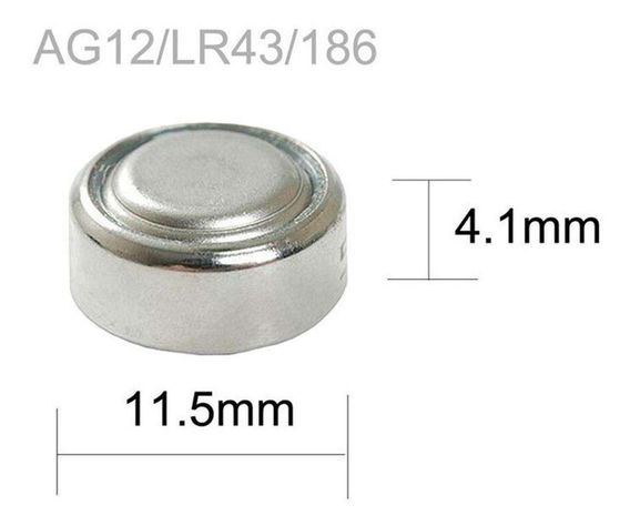 10x Pila Boton Bateria Ag12 Lr43 Lr186 Reloj Linterna Otros-2