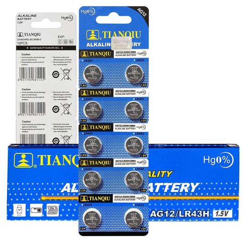 10x Pila Boton Bateria Ag12 Lr43 Lr186 Reloj Linterna Otros-5