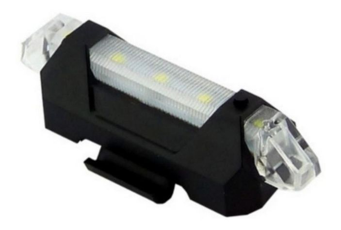Luz Led Delantera Trasera Recargable Para Bicicleta-0