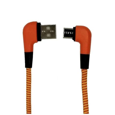 Cable Usb Tipo C Para Carga De Celular Con Conector En L-1