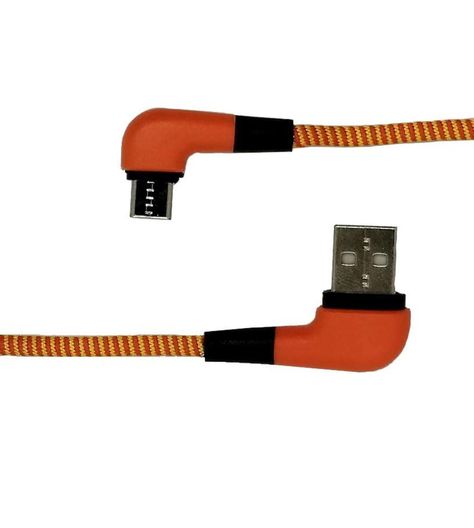 Cable Usb Tipo C Para Carga De Celular Con Conector En L-5