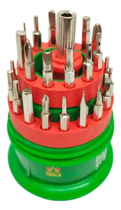 Set Destornillador Precision Puntas Intercambiable Portatil Multifuncion-0