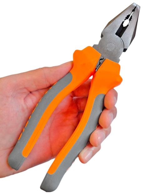 Alicate Universal Pinza Grande Electricista Multiuso Acero-0