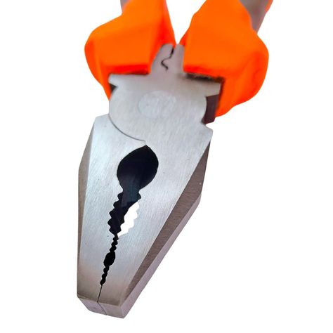 Alicate Universal Pinza Grande Electricista Multiuso Acero-4
