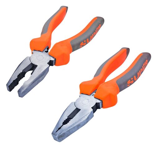 Alicate Universal Pinza Grande Electricista Multiuso Acero-6
