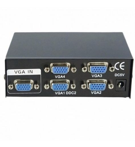Splitter Adaptador Vga Multi Puerto Video Pantallas Multiples-1