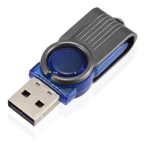 Adaptador Lector Usb De Tarjetas De Memorias Micro Sd-0