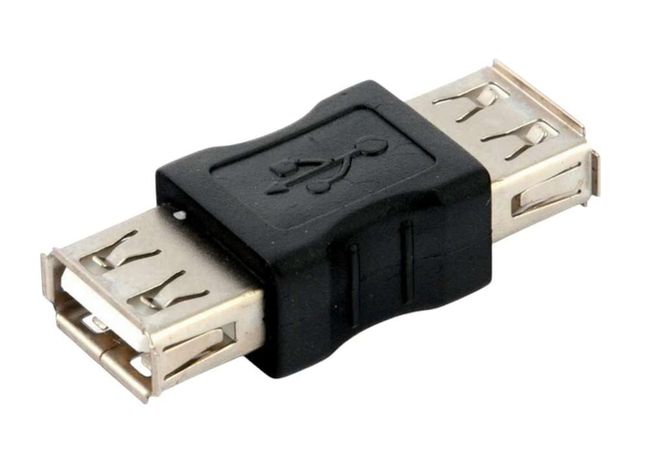 Copla Adaptador Usb Hembra Hembra Cambiador Genero Extension-0