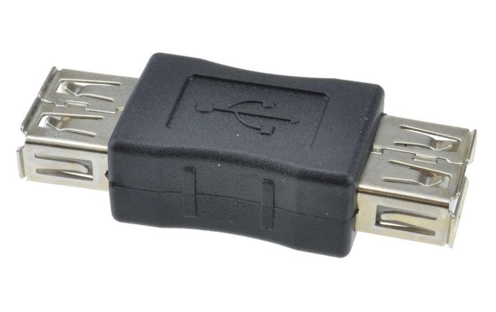 Copla Adaptador Usb Hembra Hembra Cambiador Genero Extension-2