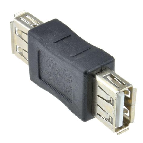 Copla Adaptador Usb Hembra Hembra Cambiador Genero Extension-3