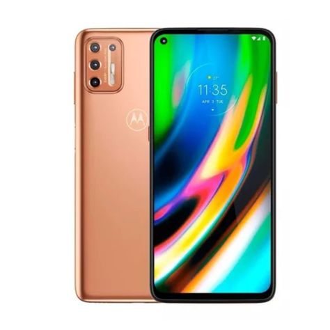 Moto G9 Plus Dual SIM 128 GB rosa champagne 4 GB RAM-1